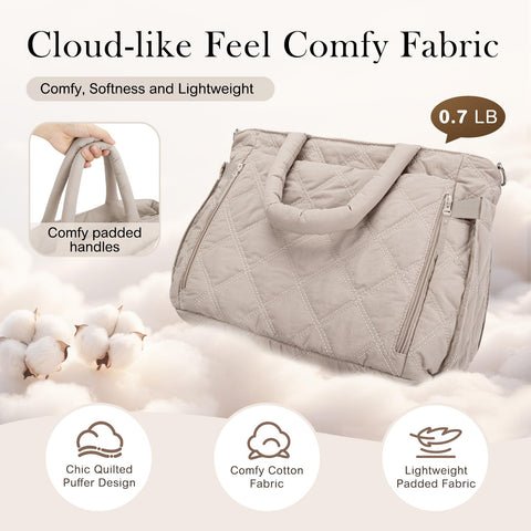 KUBYA insulated lunch bag with foam padding preserves temperature for hours