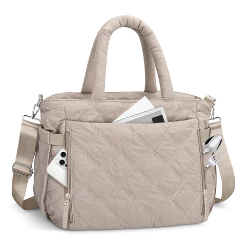 KUBYA lunch bag with large-capacity 17L keeps meals organized for the day
