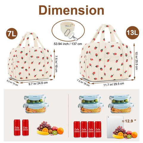 KUBYA insulated lunch bag in office setting preserving temperature