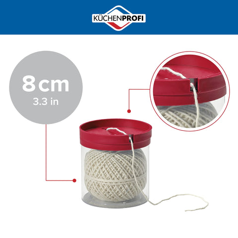 Kuchenprofi cotton twine coil is food-safe and ideal for trussing poultry