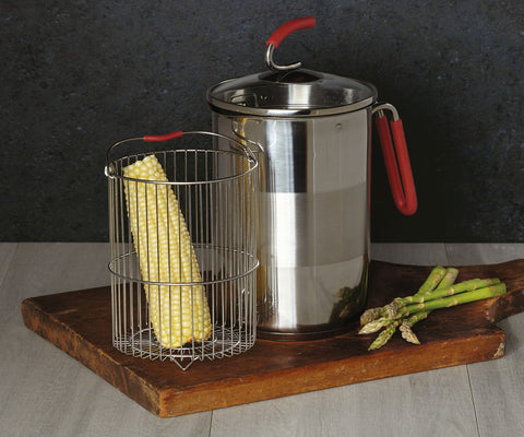 Kuhn Rikon 4th Burner Pot is dishwasher safe for quick cleanup