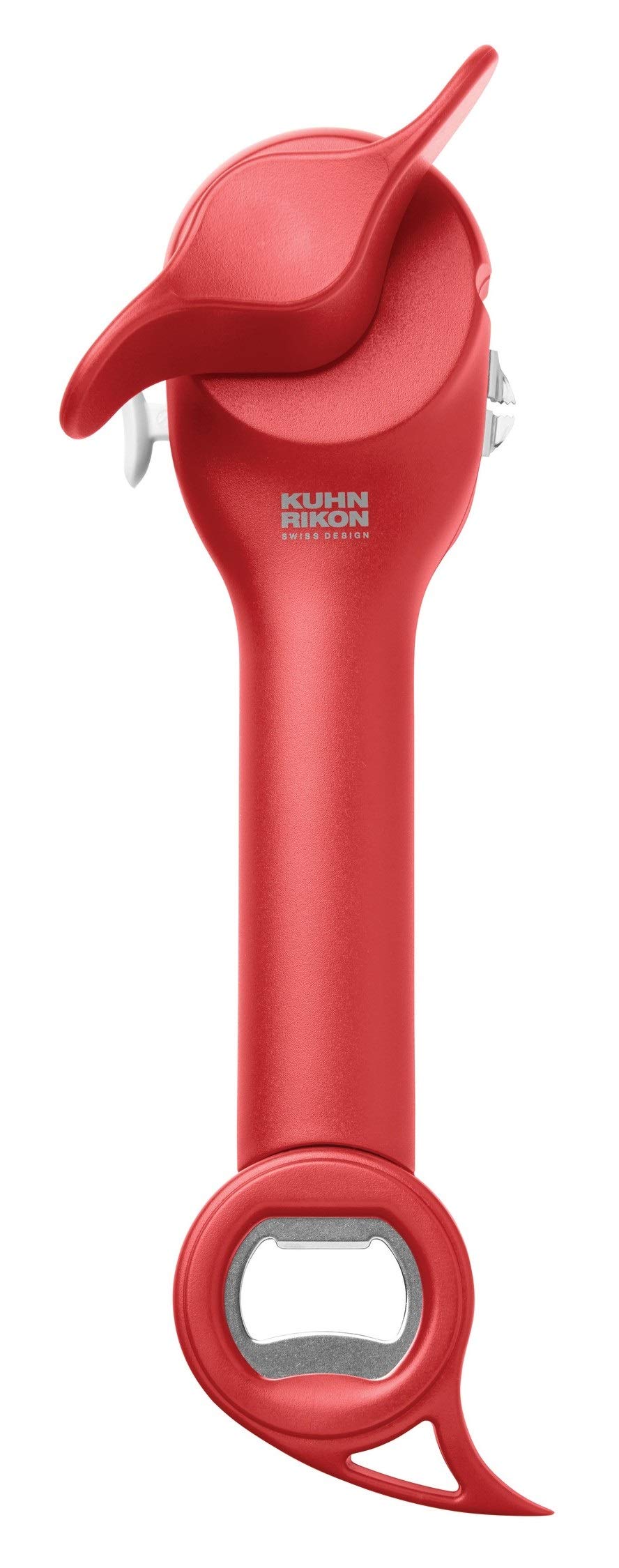 Kuhn Rikon Auto Safety Master Opener uncaps crown-cap and screw-top bottles quickly