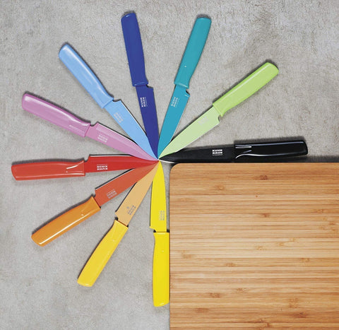 Kuhn Rikon COLORI color options red yellow blue brighten your kitchen