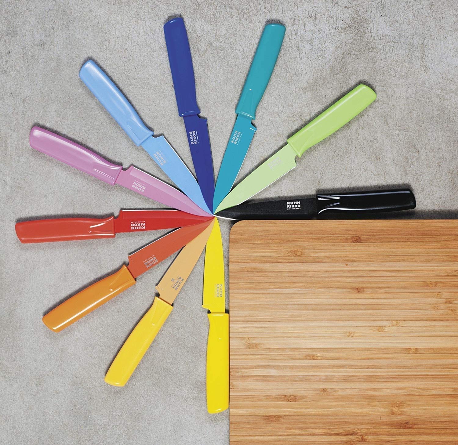 Kuhn Rikon Colori Paring Knife fine peeling and trimming tasks