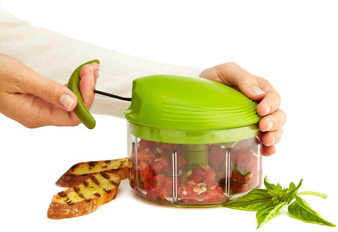 Kuhn Rikon Pull Chop is dishwasher-safe for easy cleanup