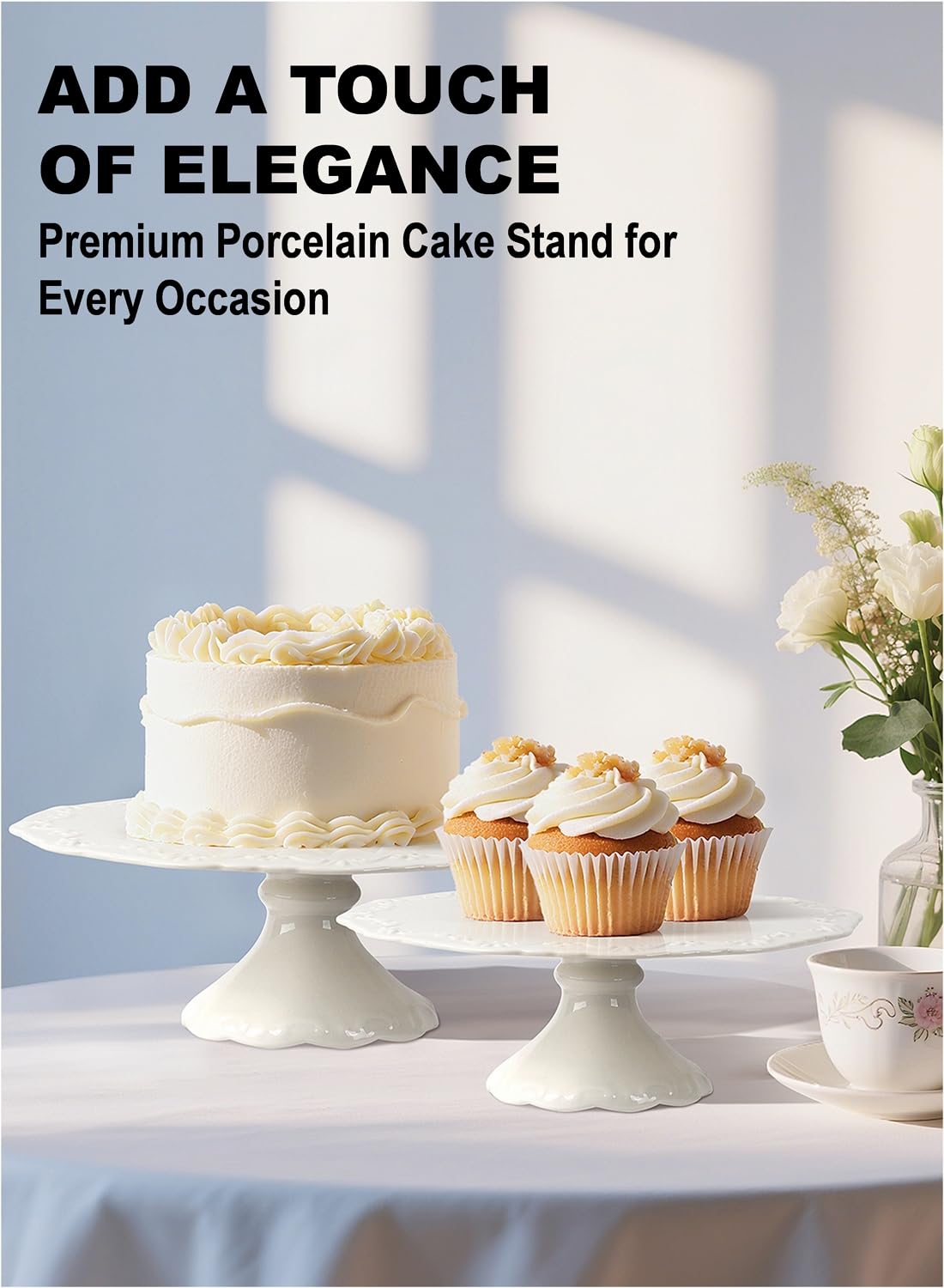 Kukikan centerpiece display elevates weddings, parties, and everyday table decor.