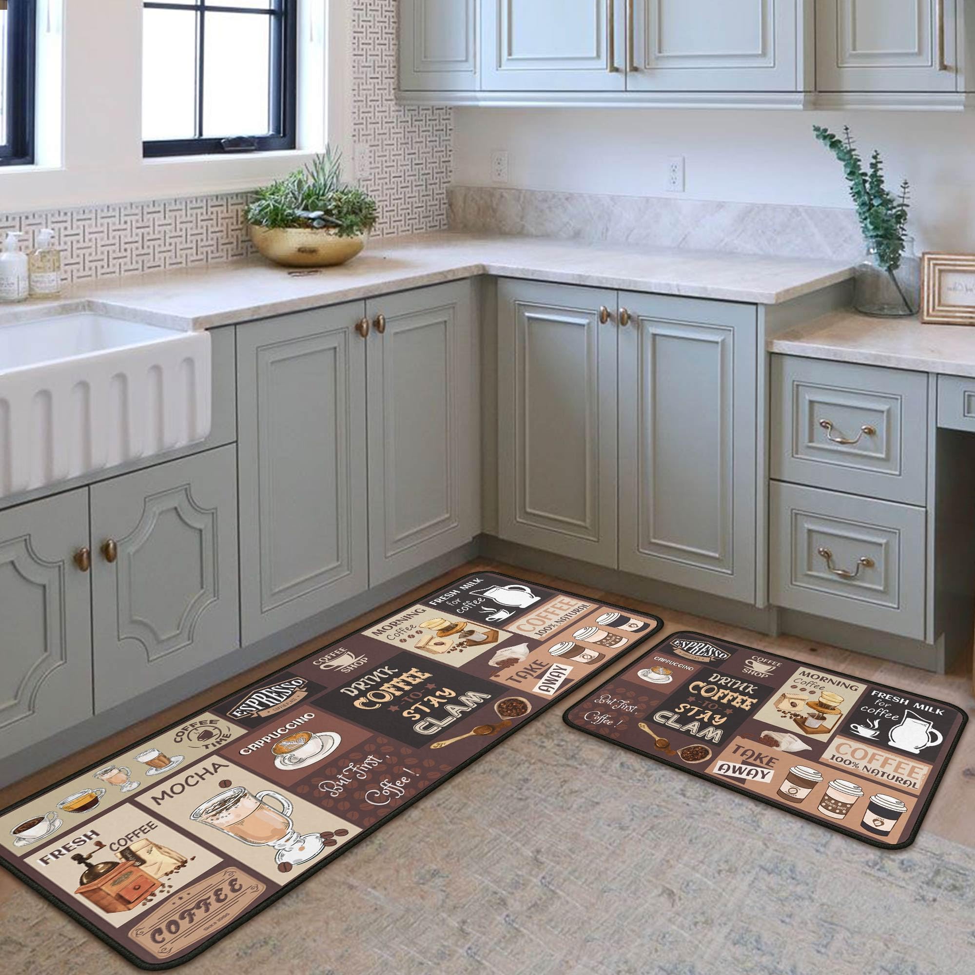 Kukli Coffee Rugs washable top for easy cleaning after spills