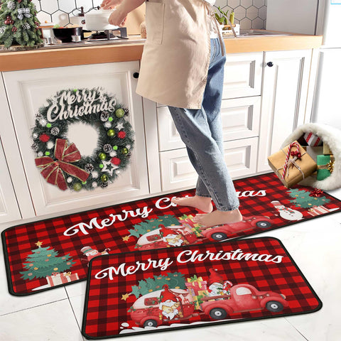 Kukli Kitchen Christmas tree pattern mat adds festive charm to the kitchen