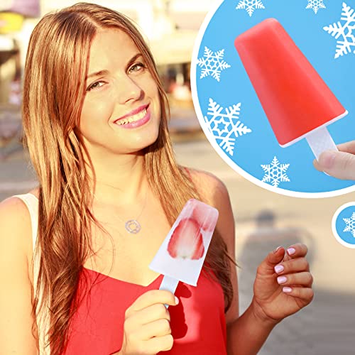 KULENAND non-stick silicone design releases popsicles smoothly