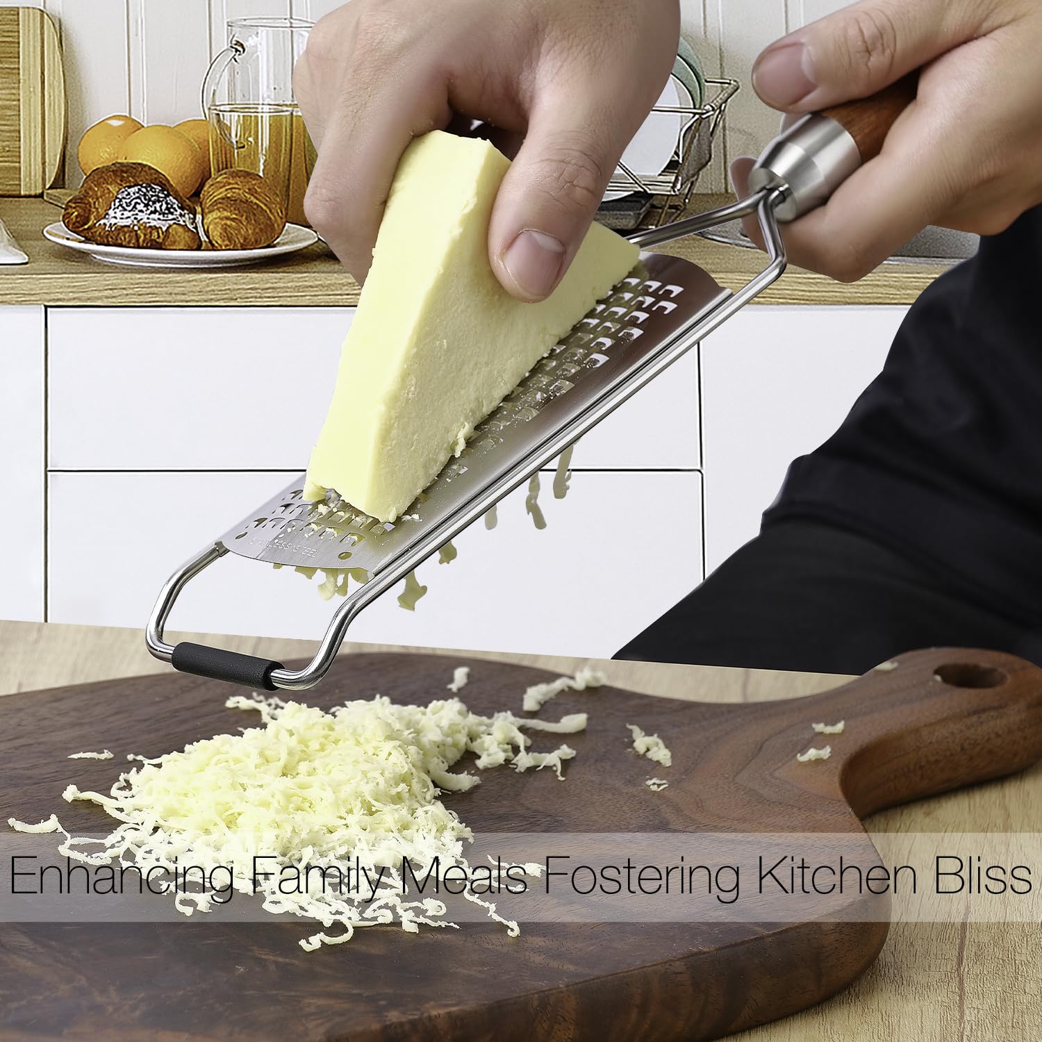 KULUNER essential kitchen tool ideal for flavoring dishes with lemon zest.