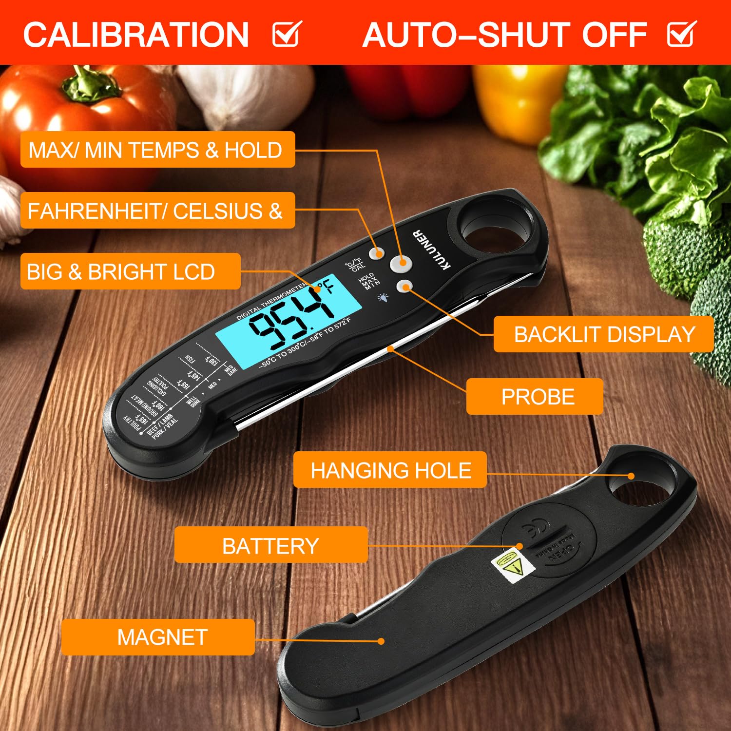 KULUNER TP-01 calibration function for consistent results