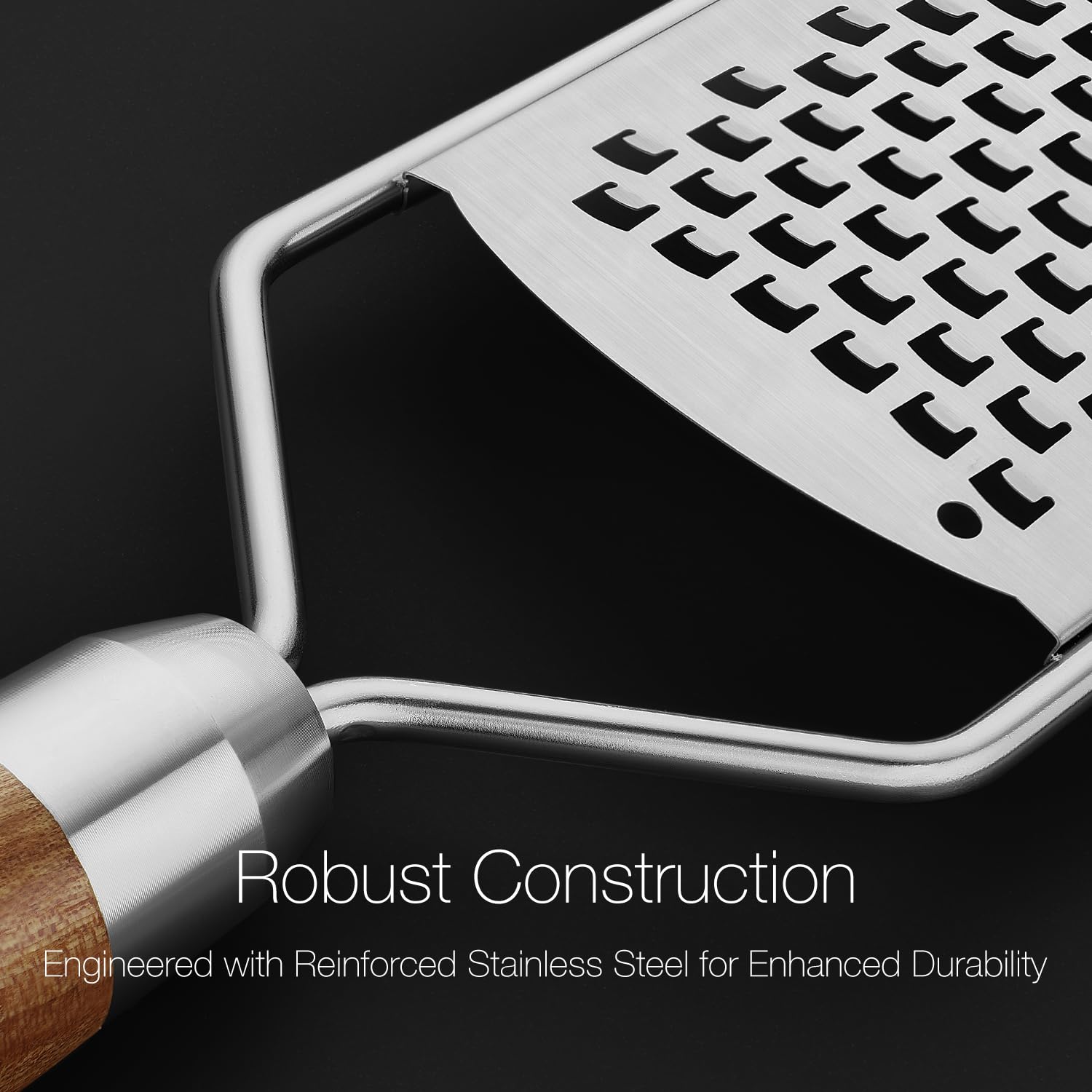 KULUNER multifunction kitchen tool shines in zesting citrus and grating cheese.