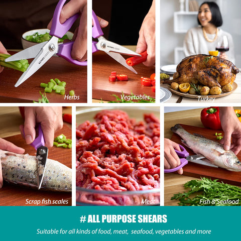 KUNIFU opens packages and slices herbs with ease.