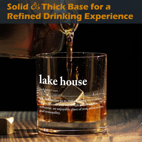 kunlisa Lake House glass clarity enhances beverage presentation