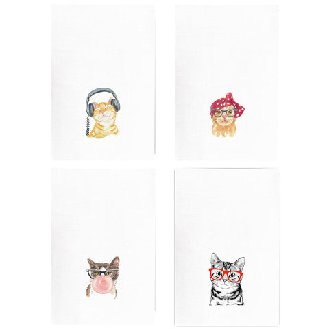 kunlisa set of 4 towels versatile for dishes counters and decor.