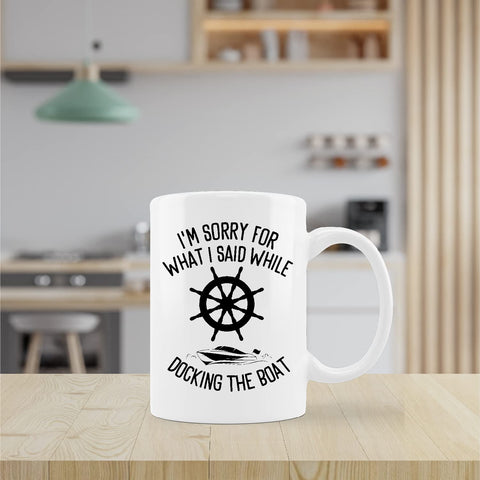 Kunlisa nautical compass mug enhances mornings with sturdy 11oz ceramic design.