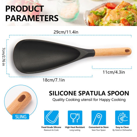 Kunovo modern black design adds a stylish touch to everyday cooking.