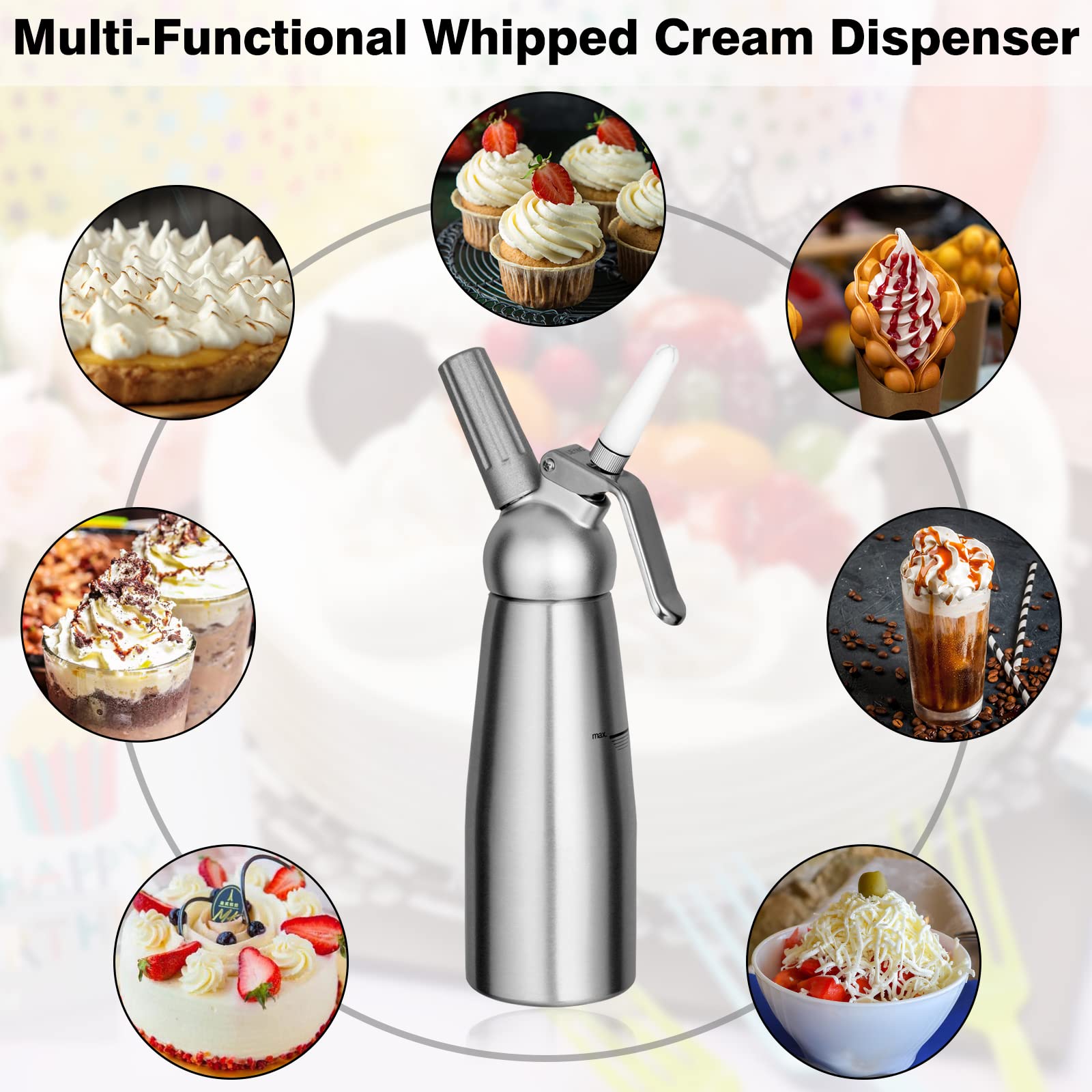 Kupadio suitable for mousses, desserts, coffees, and more in daily use.