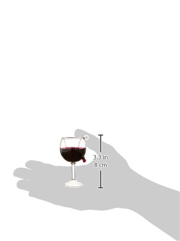 Kurt S. Adler wine cup ornament variant B adds sparkling charm to trees and collections.