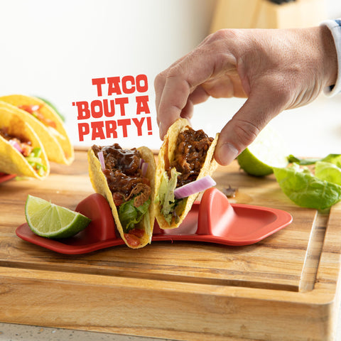 Kusini Taco Tuesday Kit modern design complements any kitchen counter.