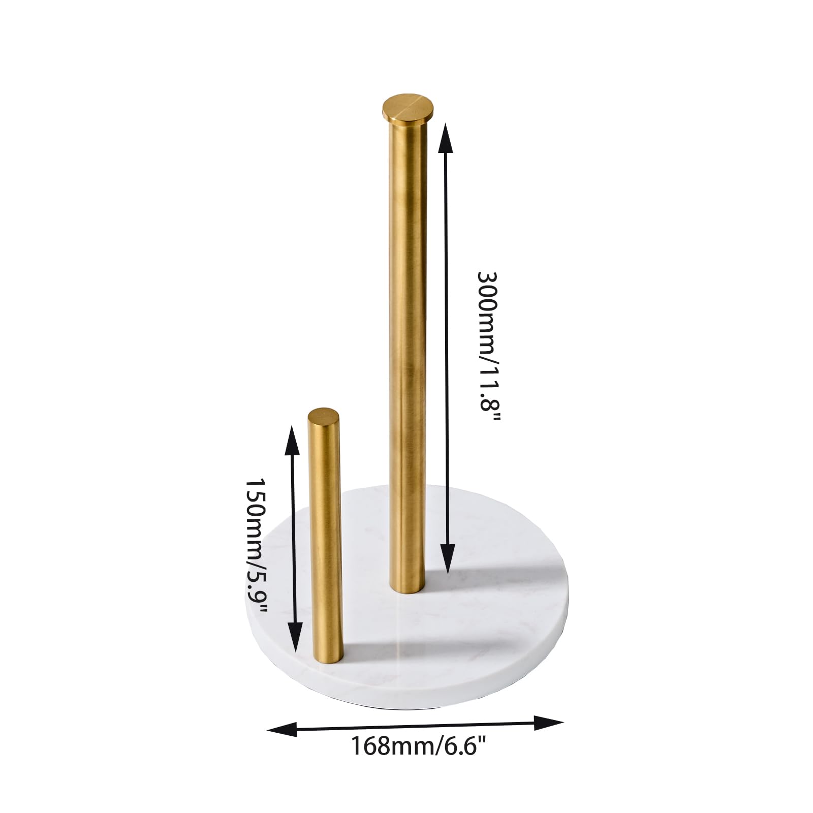 KUUBTH load-any-roll feature fits standard and jumbo towels for convenience.