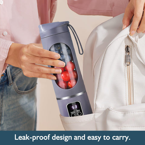 KUWEI USB-C rechargeable blender ready for fast power at home or on the go.