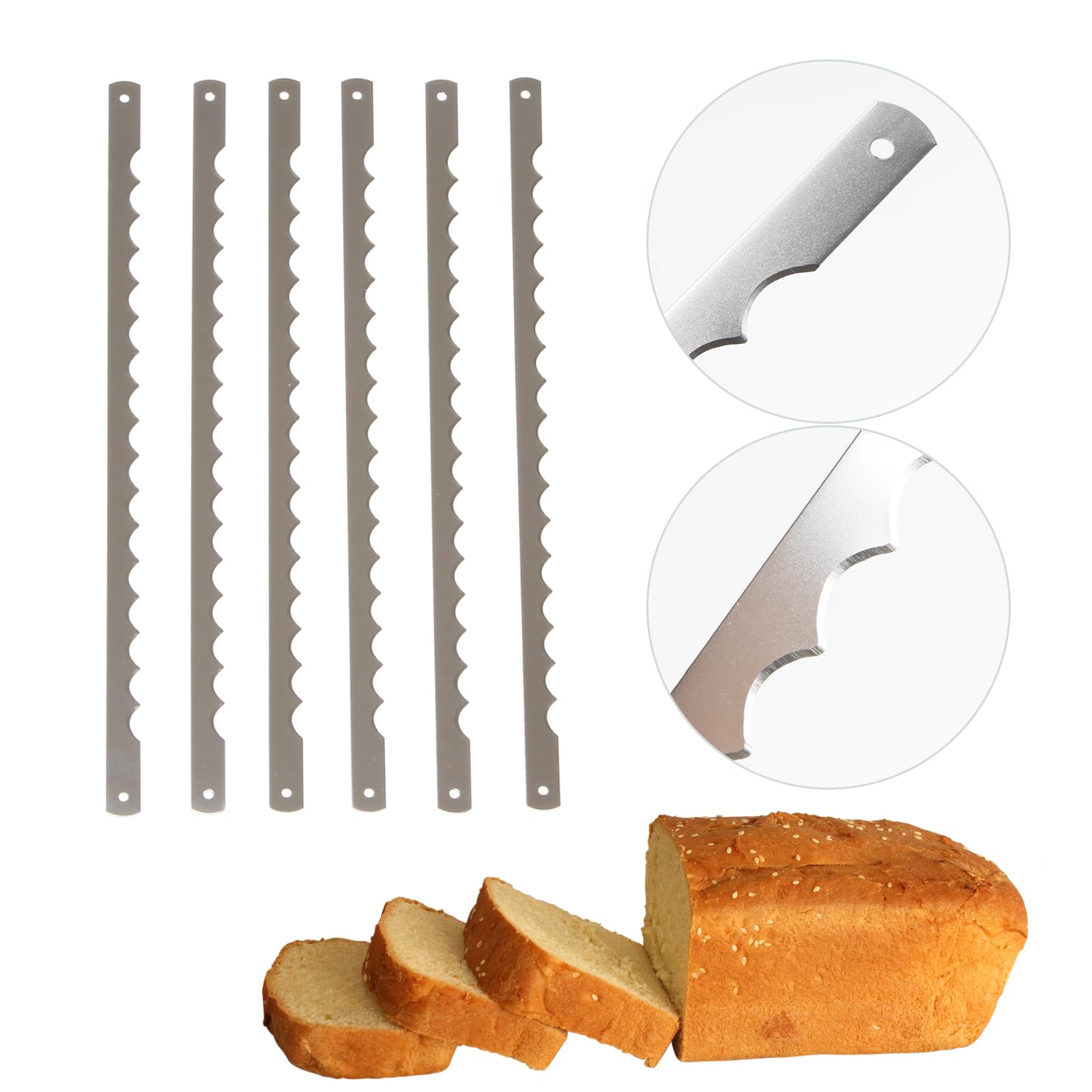 Illustration of blade installation on a wooden bread knife.