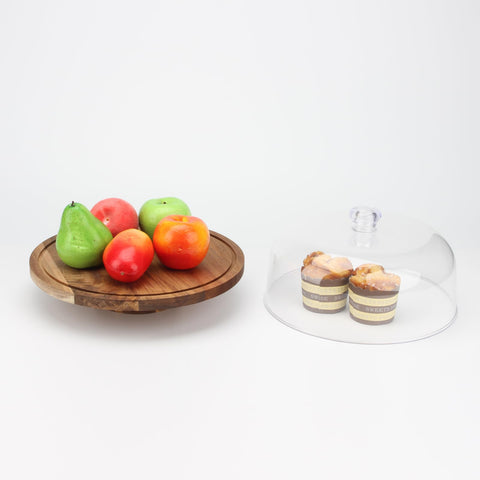 KVMORZE buffet centerpiece dome enhances table presentation.