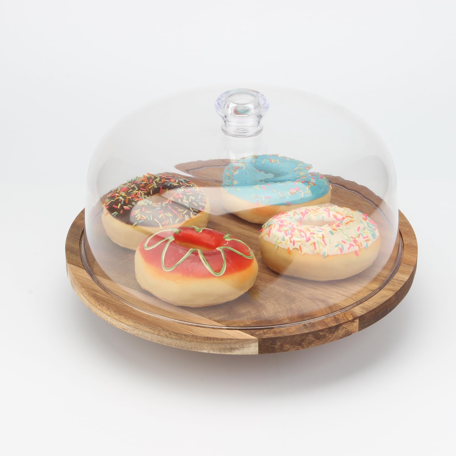 KVMORZE dessert display dome lid adds a stylish buffet centerpiece.