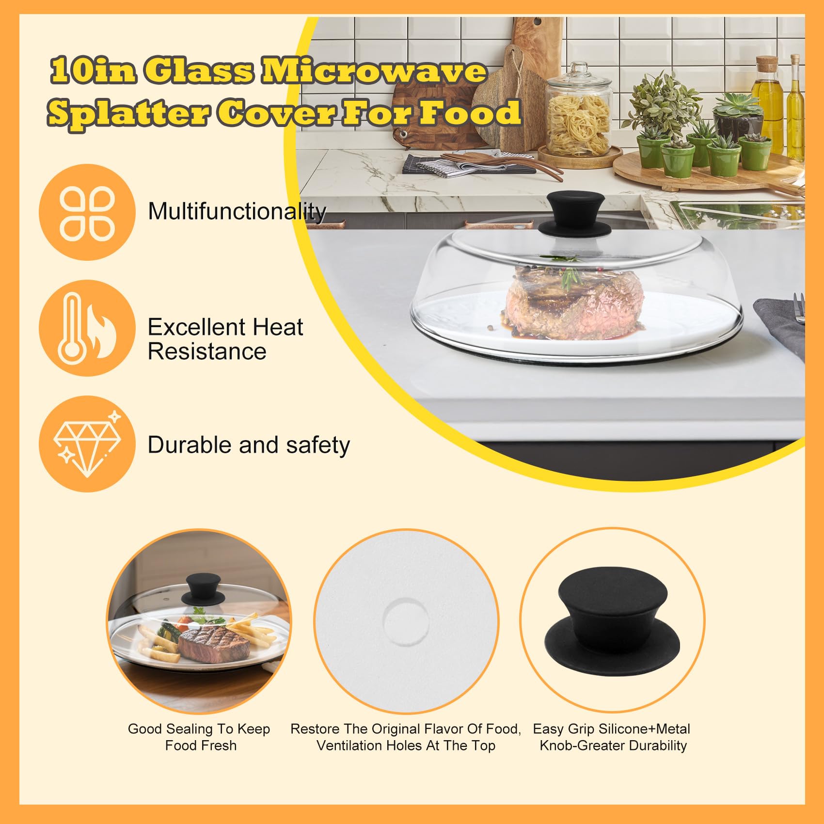 KVZKVZ dishwasher-safe borosilicate glass for convenient cleaning.