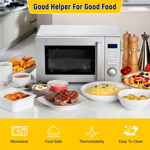 KVZKVZ Easy Breakfast Set microwave-safe bacon rack in use