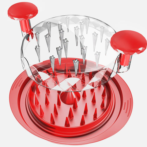 kwiwis Chicken Shredder ergonomic-handle: comfortable grip during extended shredding sessions.
