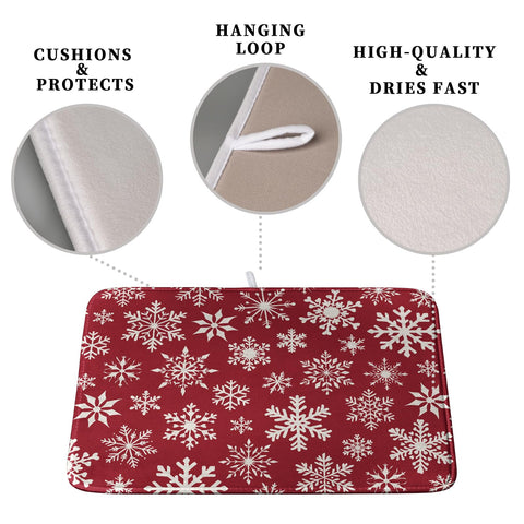 Kwlegh absorbent microfiber top with foam core enables quick drying.