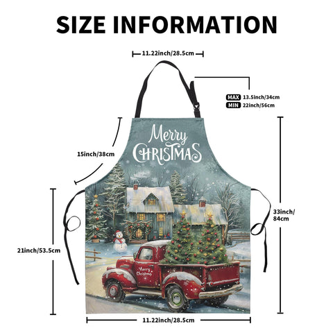 Kwlegh apron covers chest to knee for full coverage during messy tasks.