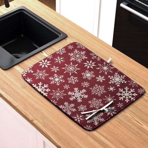 Kwlegh 18x24 inch counter mat fits most kitchens for drying.