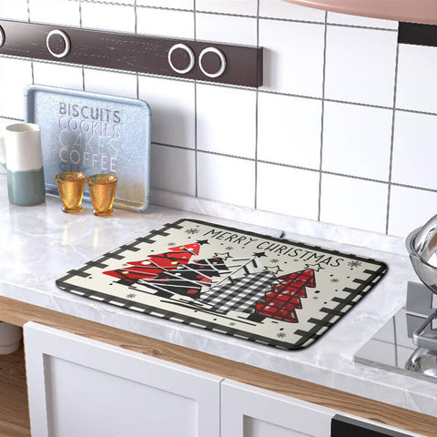 Kwlegh drying mat folds easily for compact storage.