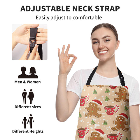 Kwlegh gift-ready apron with Christmas print for holiday gifting.