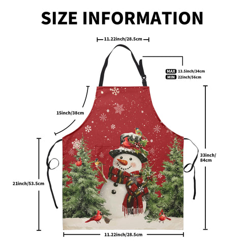 Kwlegh two pockets apron keeps tools and thermometers within reach