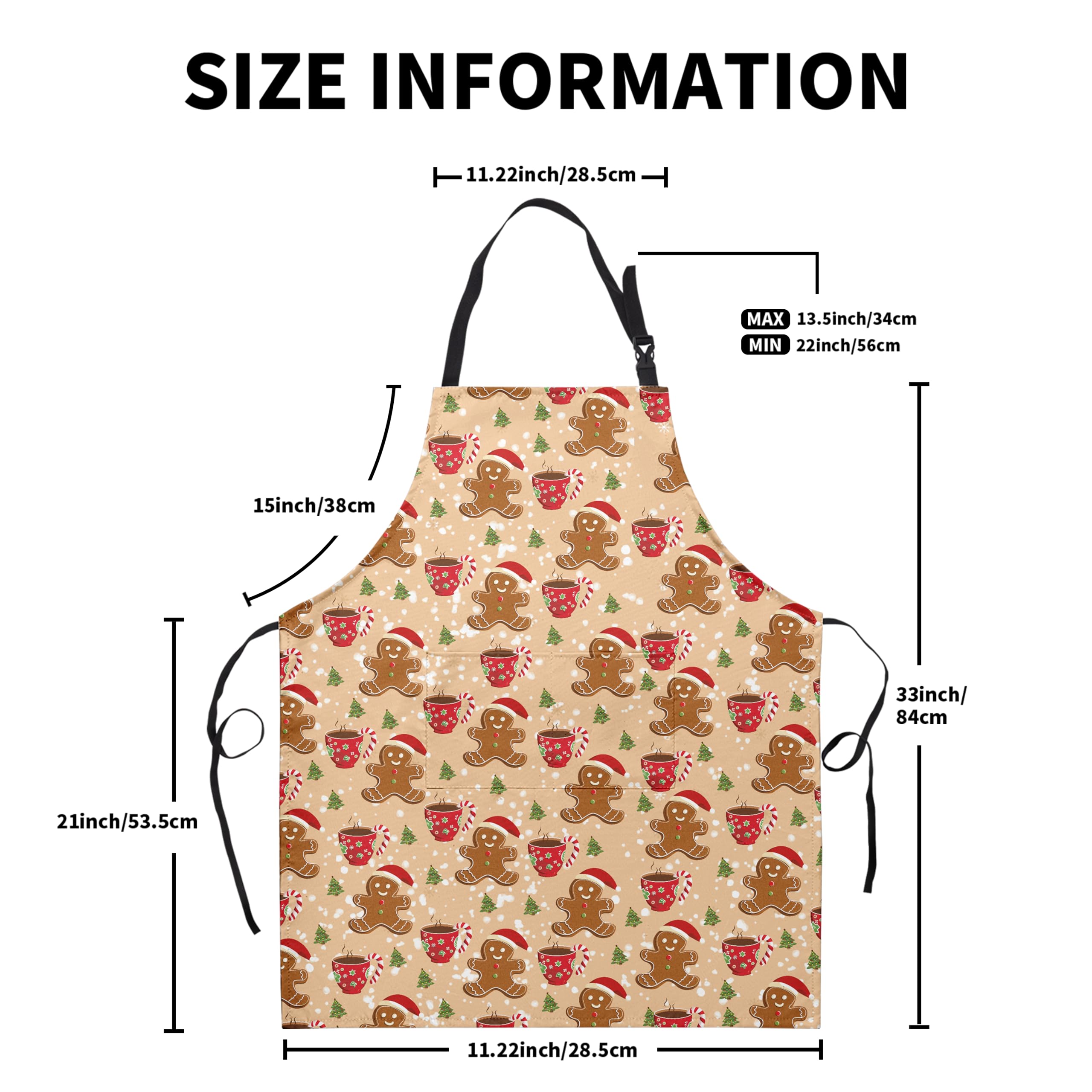 Kwlegh waterproof Oxford cloth apron protects clothing during messy tasks.