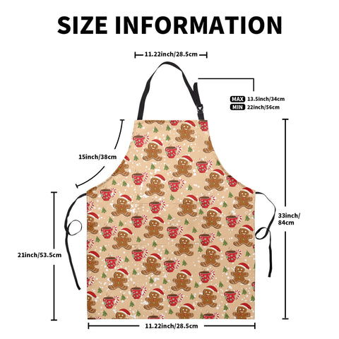 Kwlegh waterproof Oxford cloth apron protects clothing during messy tasks.