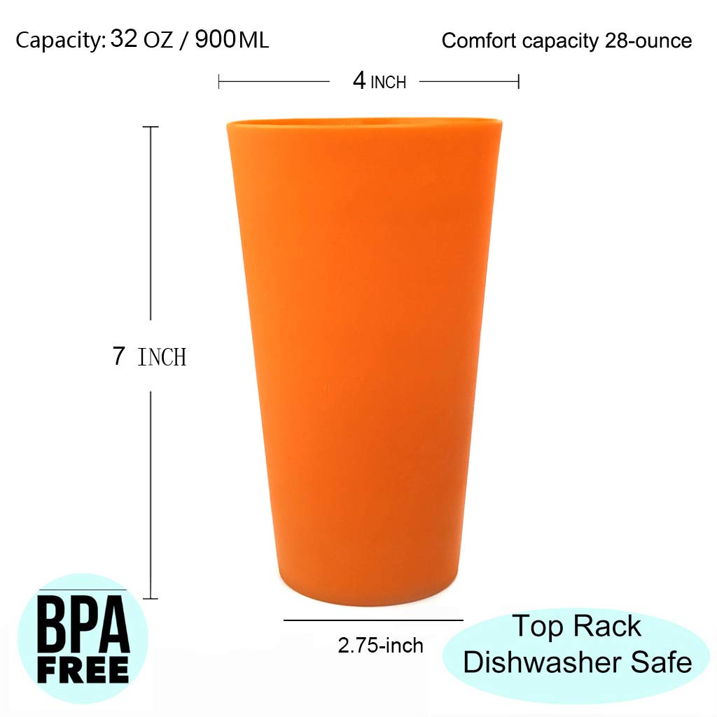 KX-WARE 32oz tumbler showing dishwasher-safe design for easy cleaning.