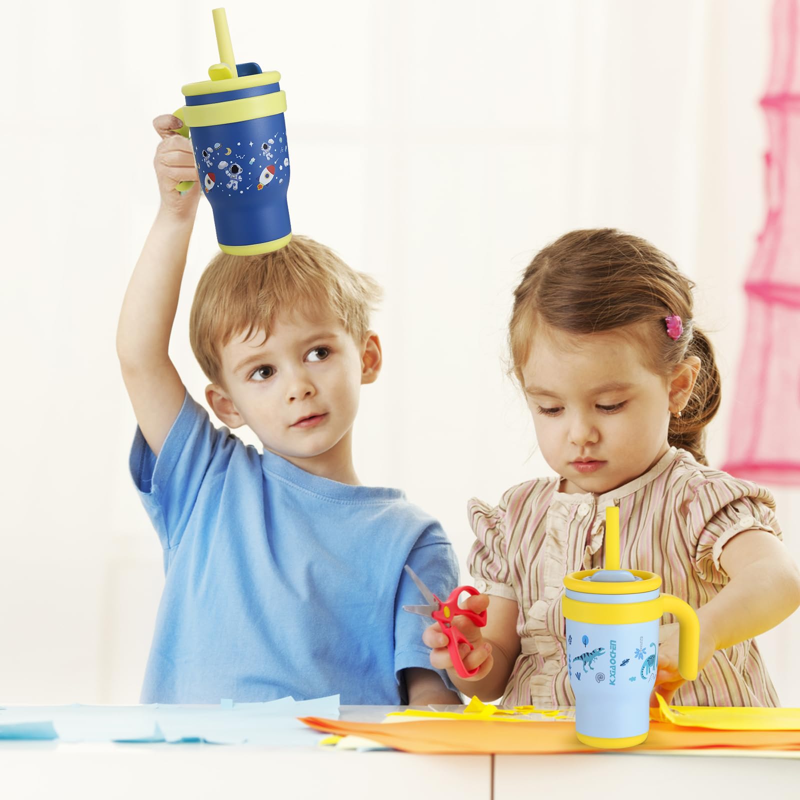 KXIAOCHEN BPA-free kid tumbler for safe hydration on the go.