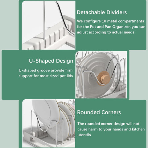 KXSGKRR sturdy ABS frame with stainless steel rods provides lid stability.