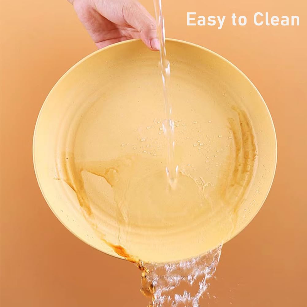 K Y KANGYUN space-saving plate set—great for compact kitchen storage.