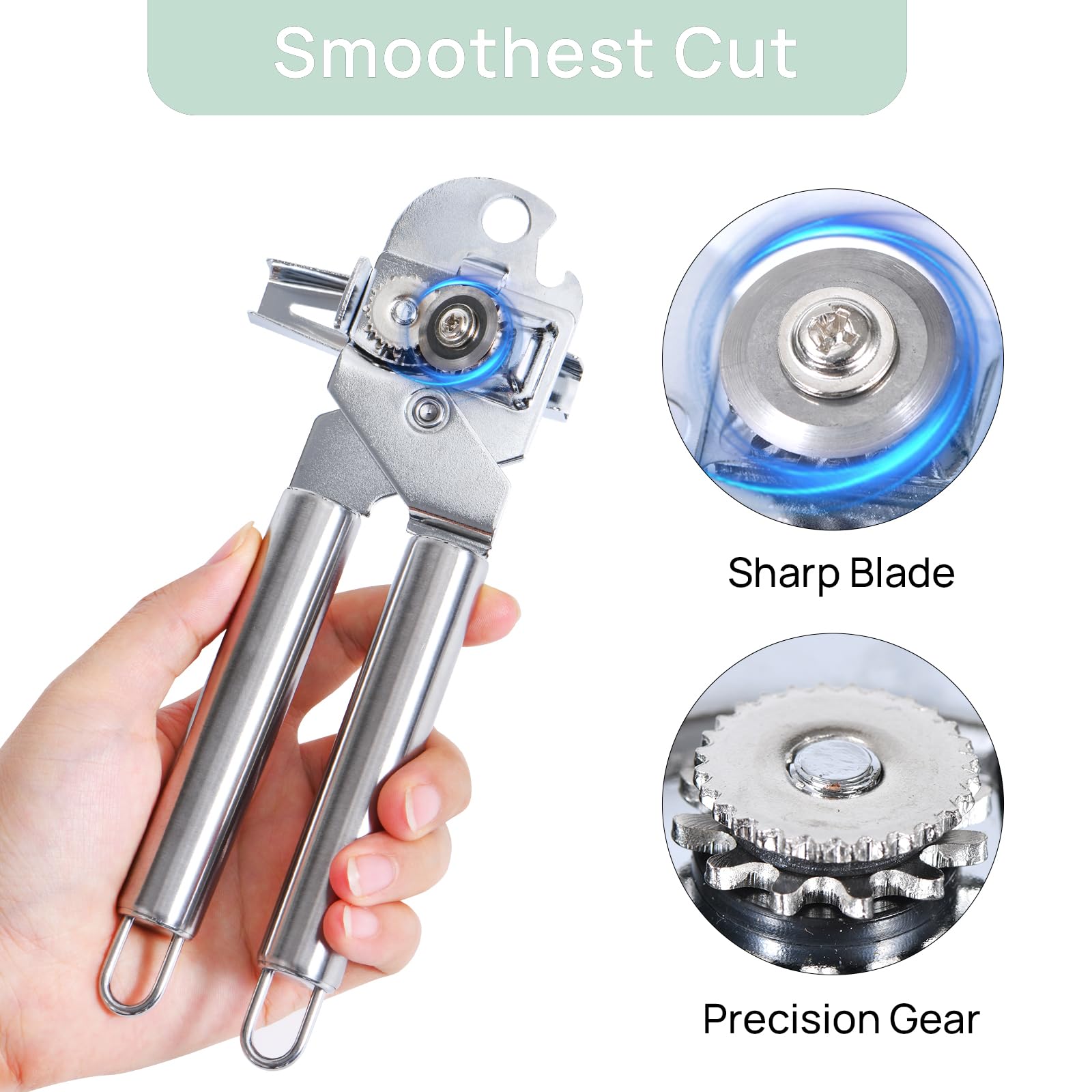 KYDLLF ergonomic metal handle offers durable, confident grip
