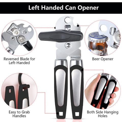KYDLLF left-handed bottle opener in black for effortless caps.