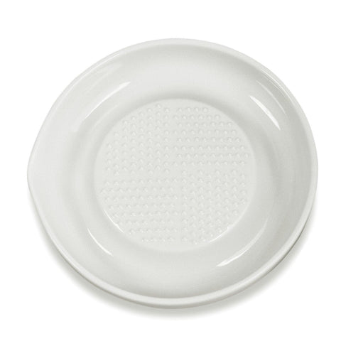 KYOCERA 6.5-inch ceramic ginger grater close-up, sharp teeth for easy ginger prep