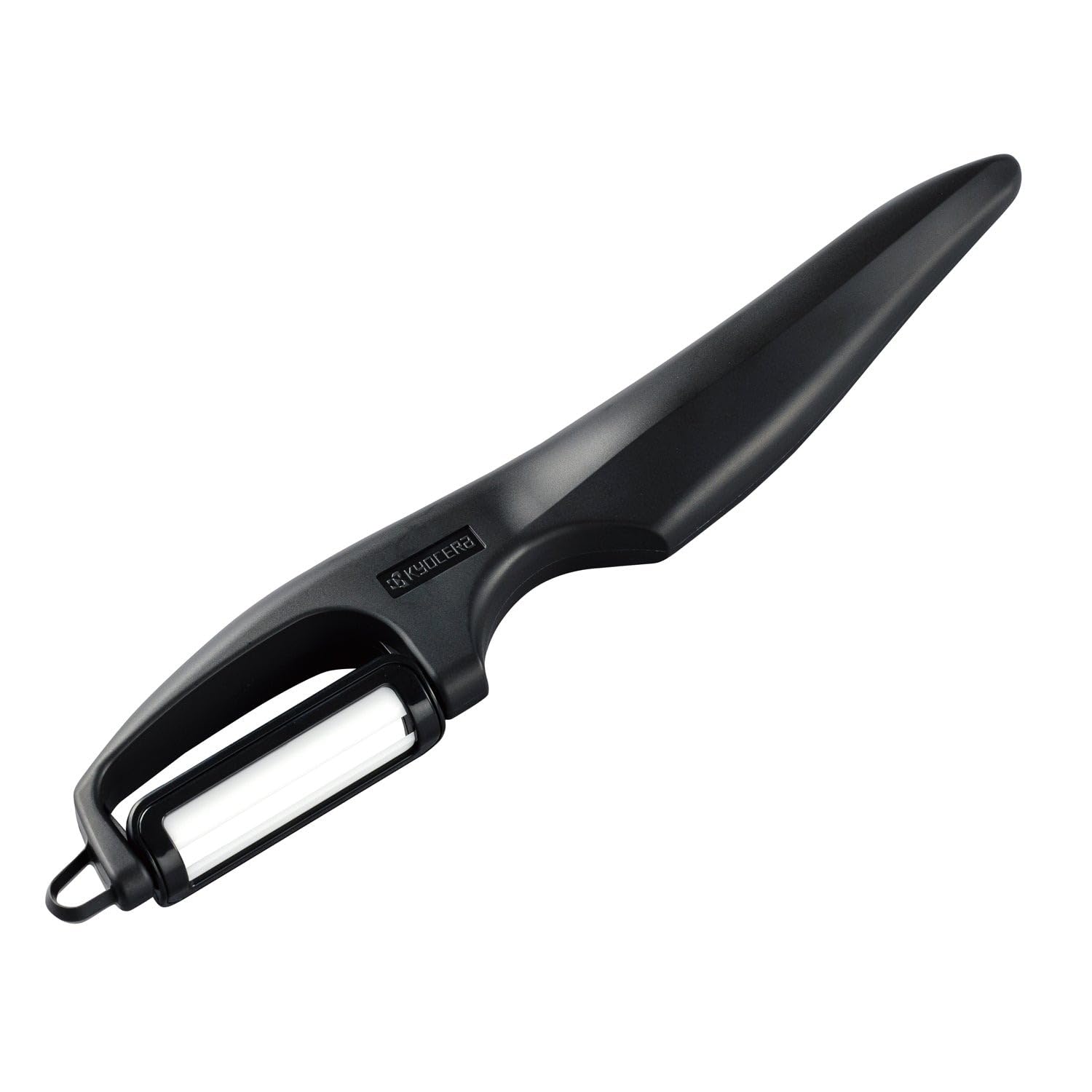 KYOCERA built-in potato eye remover on the handle speeds prep.