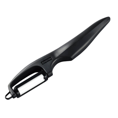 KYOCERA built-in potato eye remover on the handle speeds prep.