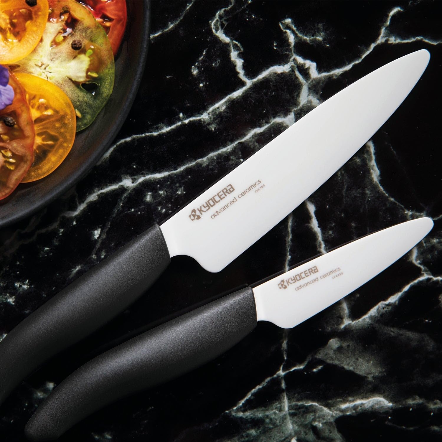 KYOCERA Revolution 3-inch knife in use for fruit prep and garnish